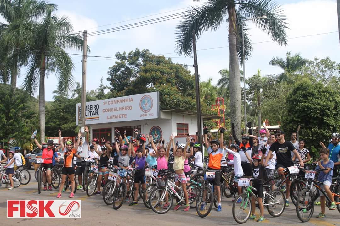 Conselheiro Lafaiete/MG - PASSEIO CICLÍSTICO FISK LAFAIETE