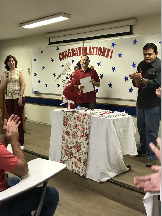 Fisk São Bernardo do Campo/SP - Entrega de Certificados dos alunos de SBC - Nova Petrópolis