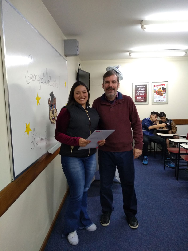 FISK SÃO PAULO (ITAQUERA)/SP - Entrega Certificados Conclusão de Curso.