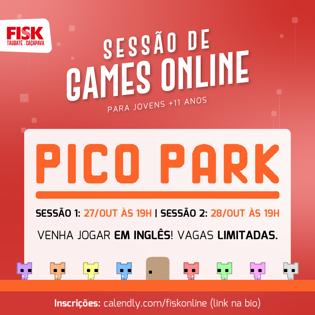 Fisk Taubaté e Caçapava/ SP - Sessão de Jogos Online de Halloween