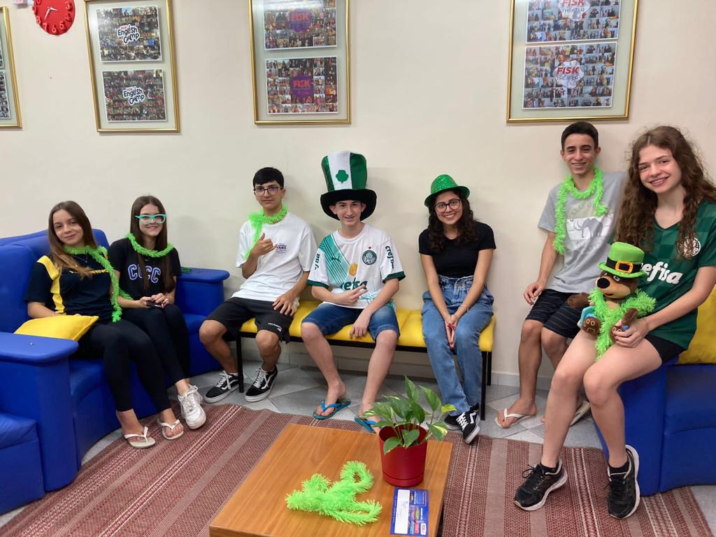 Caçapava /SP - Comemoração Irlandesa em Sala!