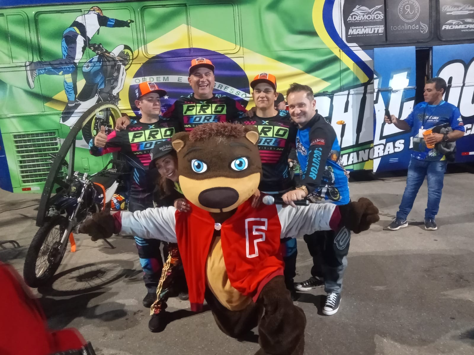São Gabriel/RS - A Fisk marcou presença no XVI Marechal Moto em São Gabriel/RS