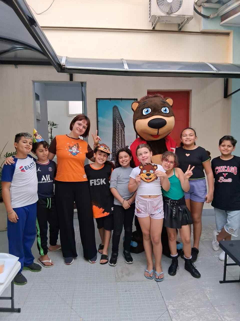 Fisk Taubaté/SP - Aniversário do Buddy, Mascote Fisk