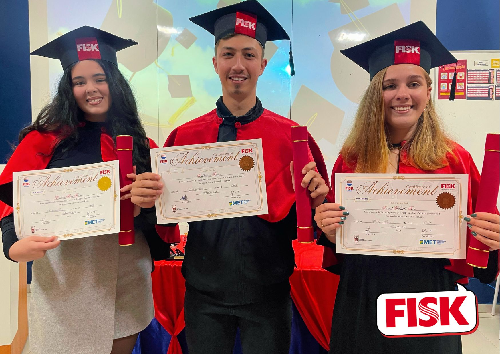 Fisk Venâncio Aires/RS – Formatura de Inglês com Certificação Internacional em Setembro/25🎓