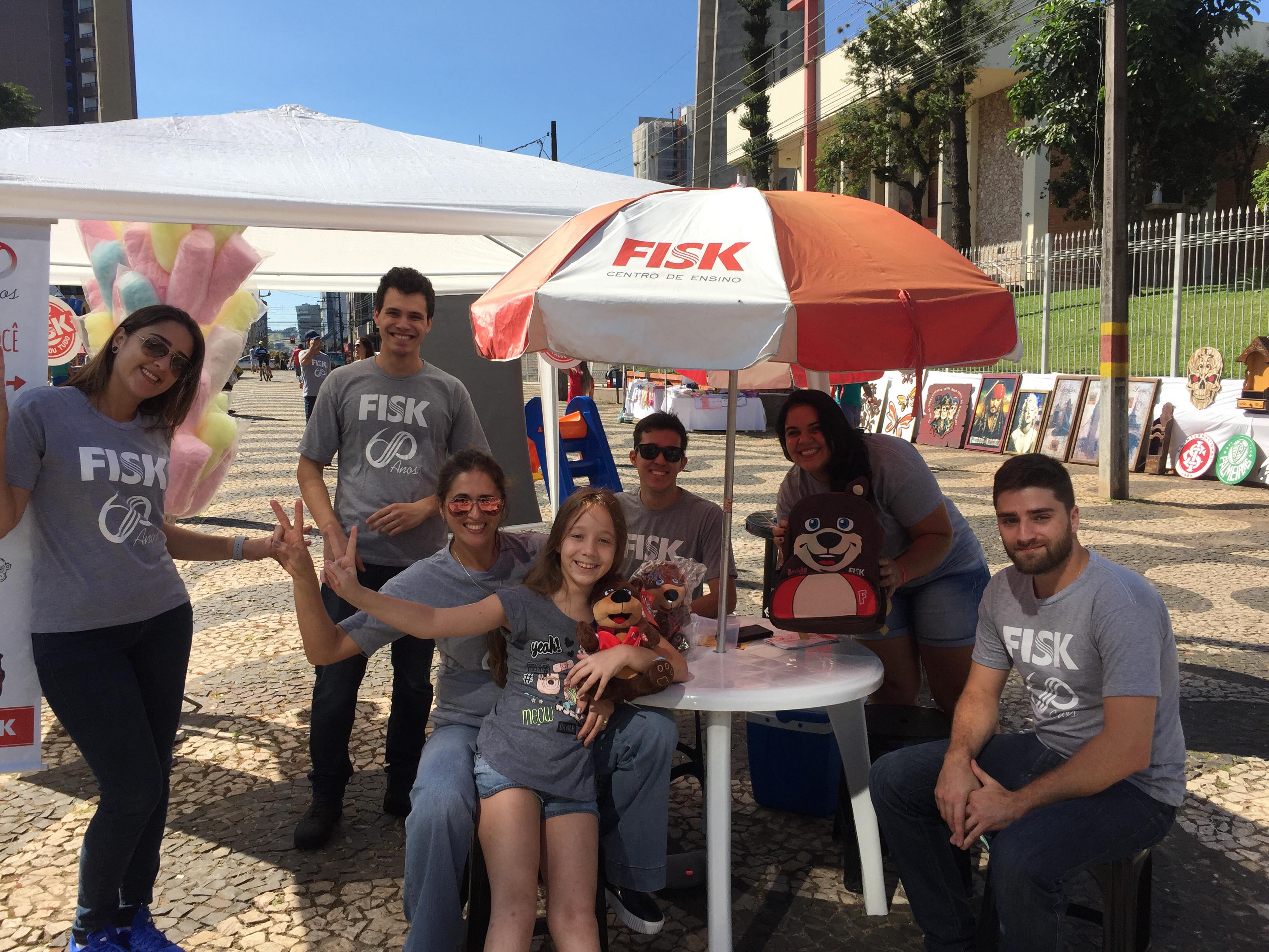 Fisk Francisco Beltrão/PR - Divulgação na praça
